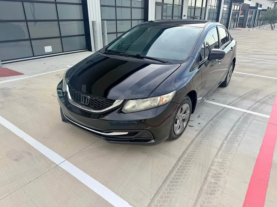 2015 Honda Civic LX Sedan 4D, view 1 of 12